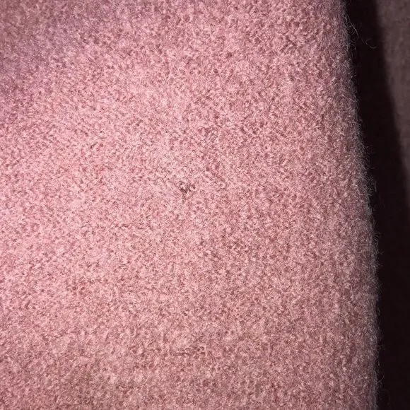 Alfred Dunner M Wool Overcoat Light Jacket in Raspberry Smoothie Pink - Picture 11 of 13